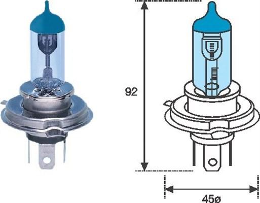 Magneti Marelli 002602100000 - Lampadina, Faro di profondità www.autoricambit.com