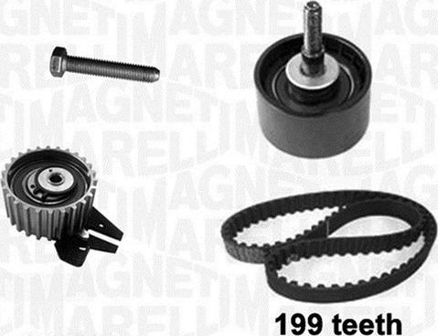 Magneti Marelli 341301040000 - Kit cinghie dentate www.autoricambit.com