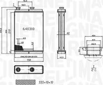 Magneti Marelli 350218065000 - Scambiatore calore, Riscaldamento abitacolo www.autoricambit.com