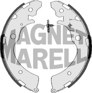 Magneti Marelli 360219198349 - Ganascia freno www.autoricambit.com