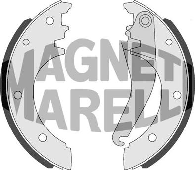 Magneti Marelli 360219198356 - Ganascia freno www.autoricambit.com