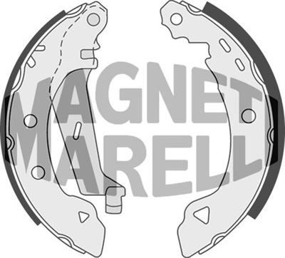 Magneti Marelli 360219198351 - Ganascia freno www.autoricambit.com