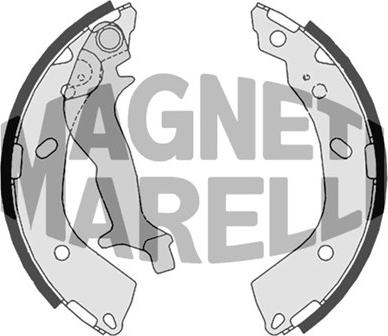 Magneti Marelli 360219198372 - Ganascia freno www.autoricambit.com