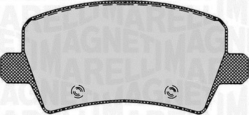 Magneti Marelli 363916060264 - Kit pastiglie freno, Freno a disco www.autoricambit.com