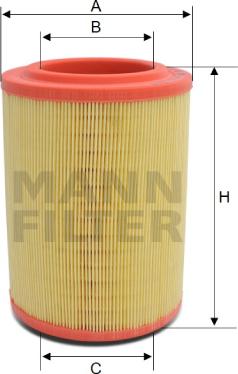 Mann-Filter C 18 209 - Filtro aria www.autoricambit.com