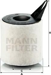Mann-Filter C 1370 - Filtro aria www.autoricambit.com