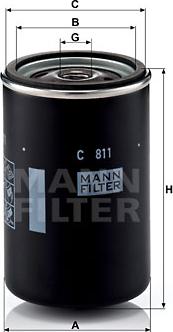 Mann-Filter C 811 - Filtro aria www.autoricambit.com