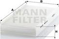 Mann-Filter CU 3847 - Filtro, Aria abitacolo www.autoricambit.com