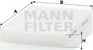 Mann-Filter CU 2945 - Filtro, Aria abitacolo www.autoricambit.com