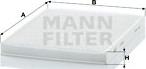 Mann-Filter CU 2436 - Filtro, Aria abitacolo www.autoricambit.com