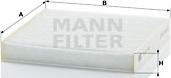 Mann-Filter CU 21 003 - Filtro, Aria abitacolo www.autoricambit.com