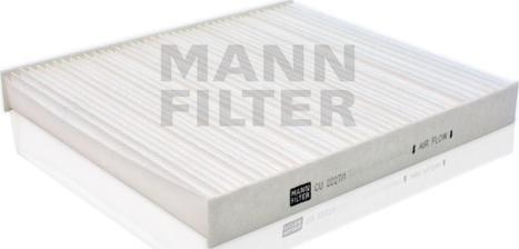 Mann-Filter CU 2227/1 - Filtro, Aria abitacolo www.autoricambit.com
