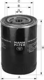 Mann-Filter W 920/40 - Filtro, Sistema idraulico di lavoro www.autoricambit.com