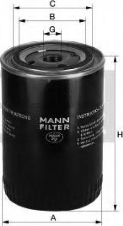 Mann-Filter W 910/3 - Filtro olio www.autoricambit.com