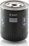 Mann-Filter W 930/7 - Filtro olio www.autoricambit.com