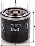 Mann-Filter W 6026 - Filtro olio www.autoricambit.com