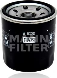 Mann-Filter W 6300 - Filtro olio www.autoricambit.com