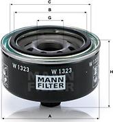 Mann-Filter W 1323 - Filtro olio www.autoricambit.com