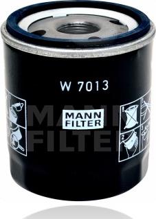 Mann-Filter W 7013 - Filtro olio www.autoricambit.com