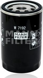 Mann-Filter W 7192 - Filtro olio www.autoricambit.com