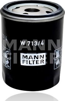 Mann-Filter W 713/4 - Filtro olio www.autoricambit.com