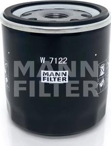 Mann-Filter W 712/2 - Filtro olio www.autoricambit.com
