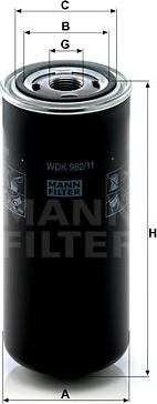 Mann-Filter WDK 962/11 - Filtro carburante www.autoricambit.com