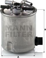 Mann-Filter WK 9007 - Filtro carburante www.autoricambit.com