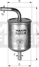 Mann-Filter WK 56 - Filtro carburante www.autoricambit.com