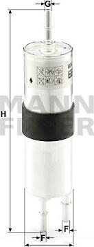 Mann-Filter WK 515 - Filtro carburante www.autoricambit.com