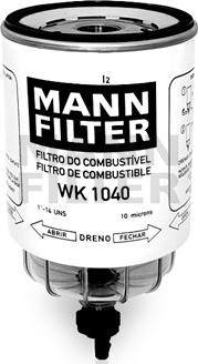Mann-Filter WK 1040 - Filtro carburante www.autoricambit.com