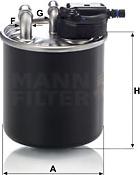 Mann-Filter WK 820/15 - Filtro carburante www.autoricambit.com