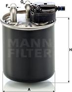 Mann-Filter WK 820/21 - Filtro carburante www.autoricambit.com