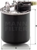 Mann-Filter WK 820/22 - Filtro carburante www.autoricambit.com