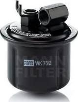 Mann-Filter WK 76/2 - Filtro carburante www.autoricambit.com