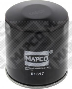 Mapco 61317 - Filtro olio www.autoricambit.com