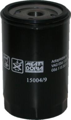Meat & Doria 15004/9 - Filtro olio www.autoricambit.com