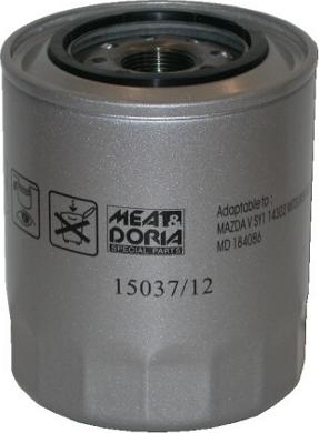 Meat & Doria 15037/12 - Filtro olio www.autoricambit.com