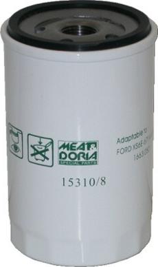 Meat & Doria 15310/8 - Filtro olio www.autoricambit.com