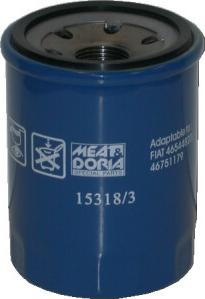 Meat & Doria 15318/3 - Filtro olio www.autoricambit.com