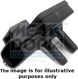 Meat & Doria 82557E - Sensore, Pressione gas scarico www.autoricambit.com