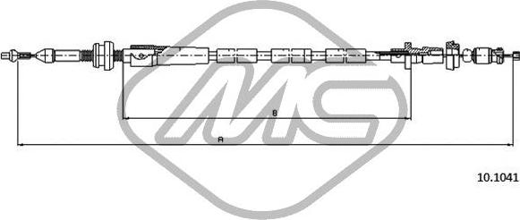 Metalcaucho 80613 - Cavo acceleratore www.autoricambit.com
