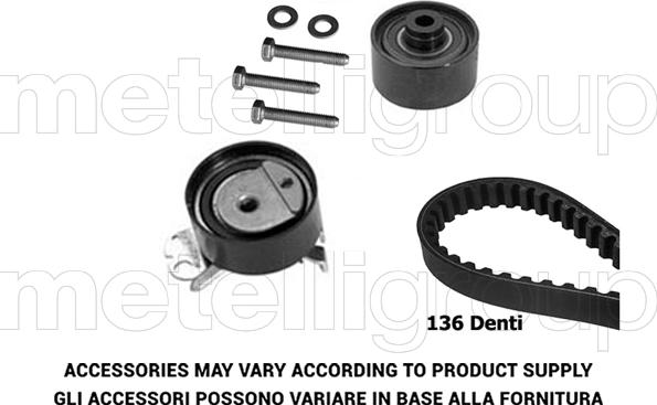 Metelli 29-0359 - Kit cinghie dentate www.autoricambit.com