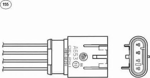 NGK 93884 - Sonda lambda www.autoricambit.com