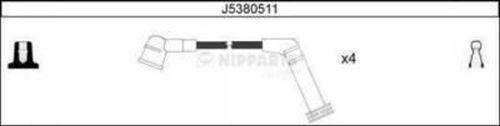 Nipparts J5380511 - Kit cavi accensione www.autoricambit.com