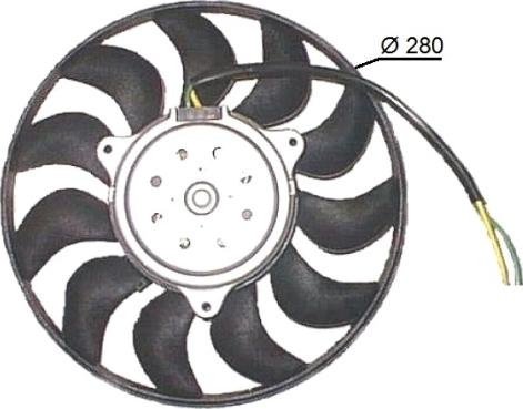 NRF 47616 - Ventola, Raffreddamento motore www.autoricambit.com
