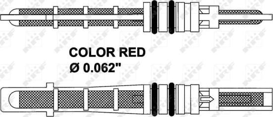 NRF 38208 - Valvola ad espansione, Climatizzatore www.autoricambit.com