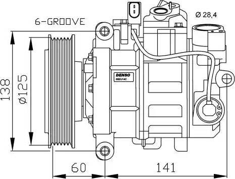 NRF 32512G - Compressore, Climatizzatore www.autoricambit.com