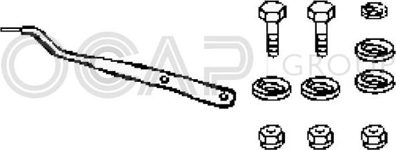 OCAP 0900498 - Kit braccio oscillante, Sospensione ruota www.autoricambit.com