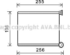 Prasco CN6281 - Scambiatore calore, Riscaldamento abitacolo www.autoricambit.com